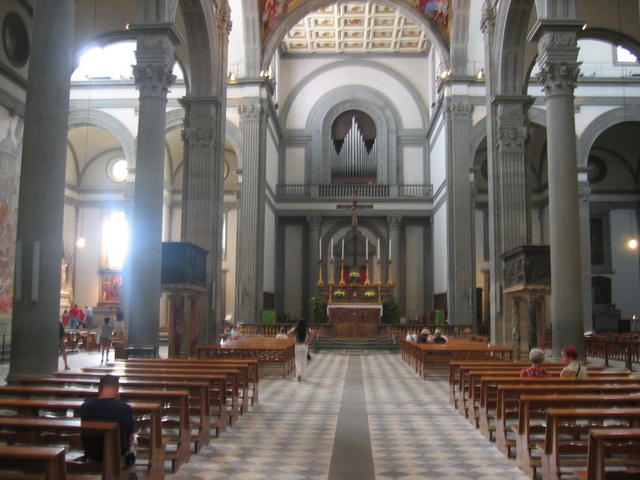 Inside San Lorenzo