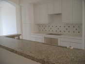 Kitchen - Island & Full Backsplash