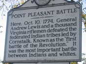 Point Pleasant Battle - First battle of the American Revolution