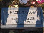 Katie's great grandmother's grave