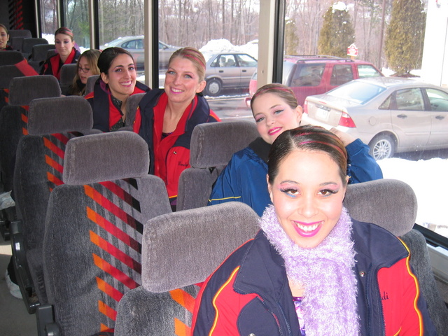 Cindi on the Bus