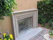 Courtyard - Fireplace