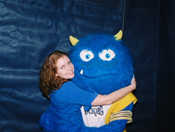 Katie & "Legend" Mike 1: Sockers Mascot Job (6/14/04)