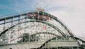 Coney Island Wooden Roller Coaster