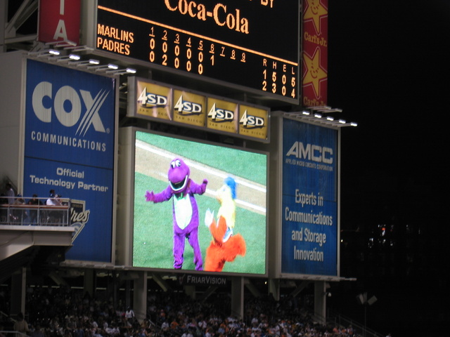 Mike on Jumbotron 1