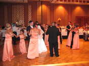 Bridal party dance