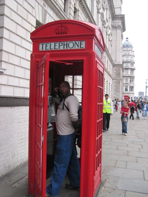 Mike in Phone Booth