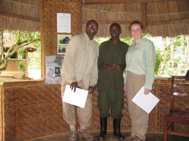 Mike, Katie & Joseph, our guide