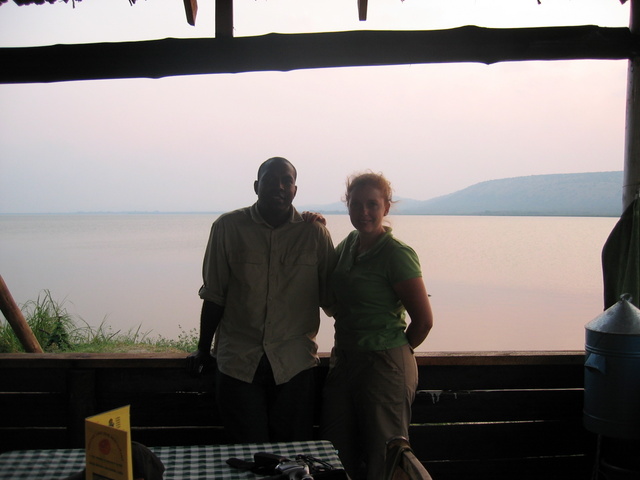Us at Lake Mburo