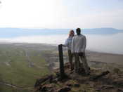 Us Overlooking Lake Nakuru