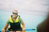Katie in the Kayak