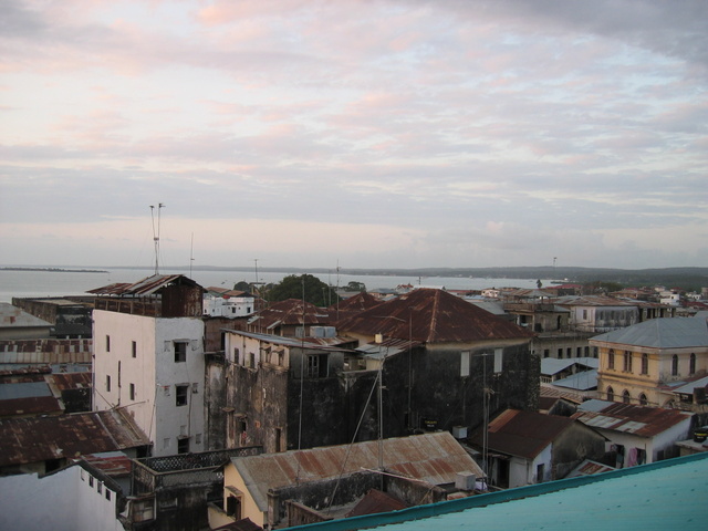 View of Stone Town from Tower Top Restaurant 2