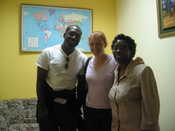 Us with Serah, our safari director