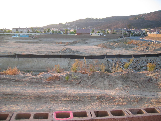 View from Back Fence to Future Baseball Field