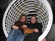 Birdcage Fun: Mel, Katie