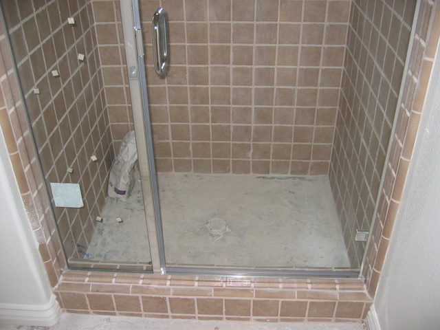 Downstairs Bath - Shower