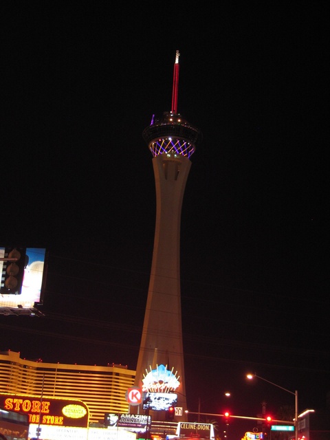 Stratosphere -- we stayed here one night