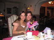 Marcie & Jami with Ribbon Bouquet