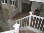 Stairs - view into Dining Room