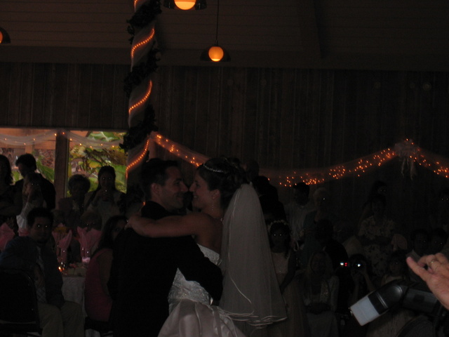 First Dance -- sorry so dark!