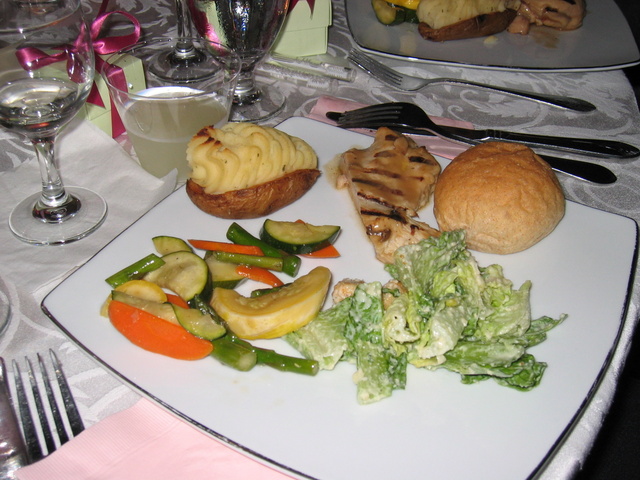 Food -- cool square plates