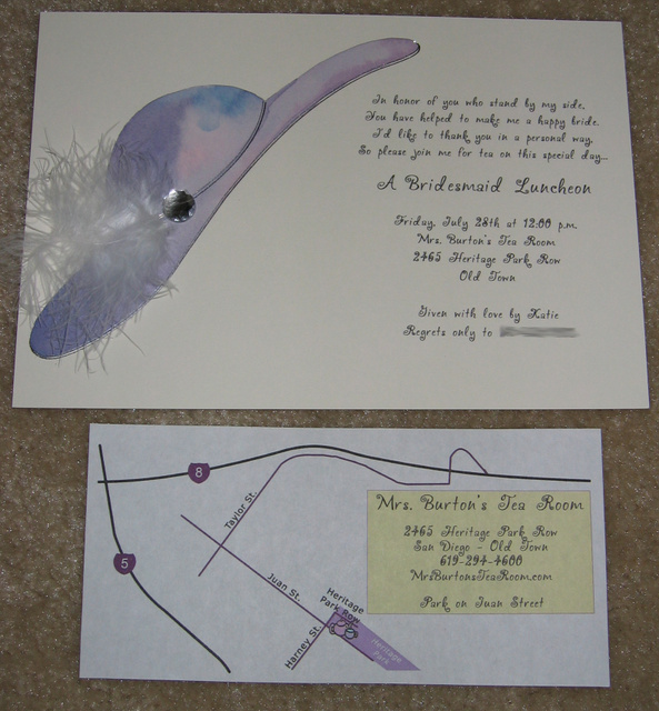 Invite & Map That Katie Made