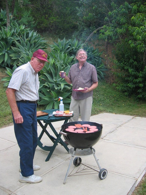 BBQ Men -- Katie\'s Dad & Grandpa