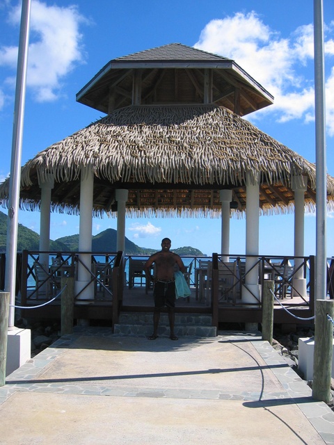 Mike at the Pier Gazebo