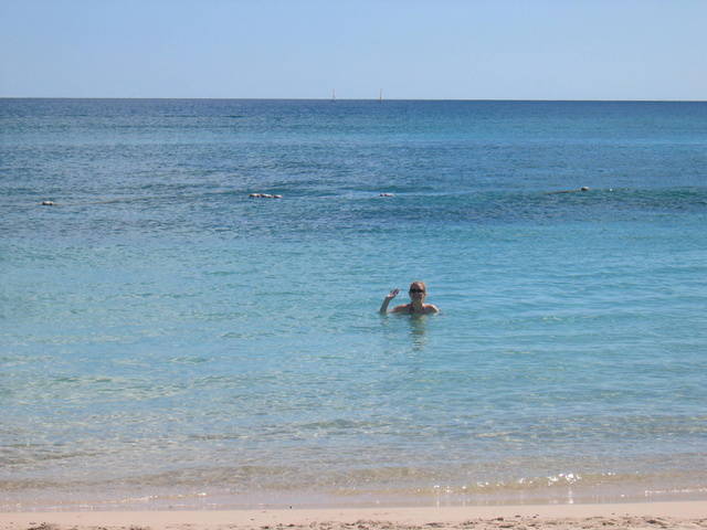 Katie Swimming