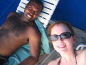 Us Relaxing on the Beach