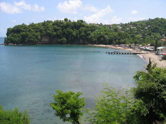 View of Anse La Raye