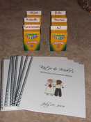 Coloring Books & Crayon Name Cards