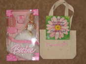Flowergirl Gift - Tote, Book, Bride Barbie