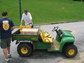 Our transportation to the park