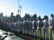 Players Honoring the Flag