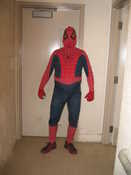 Spiderman came to watch the show