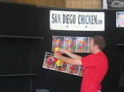 Dave setting up