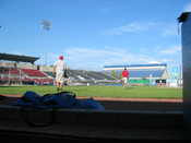 Another view from the dugout